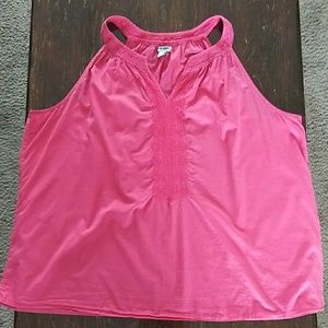 Pink old navy tank top